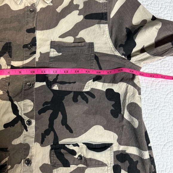 Doe & Rae Brown and Black Button Down Shirt - Picture 8 of 11